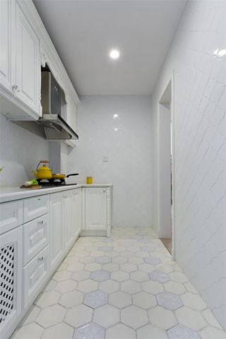 2023简洁白色厨房装修设计效果图