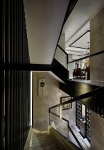 760平米独栋别墅现代轻奢楼梯装修设计效果图
