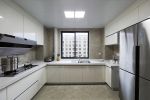 160平米三居室现代简约厨房装修设计图