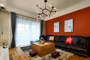 温馨现代风格室内客厅装修设计效果图