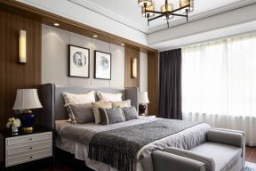 115平米现代新中式卧室装修设计效果图