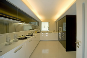 现代简约厨房装修 现代简约厨房设计效果图