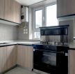 80平米现代住宅厨房集成灶装修效果图
