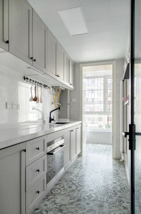 现代简约厨房设计效果图 厨房橱柜整体橱柜