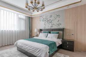新中式别墅卧室装修设计效果图大全