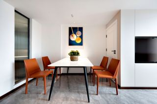 90平米现代住宅餐厅桌椅装修效果图