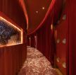 广州国潮餐饮店室内走廊装修设计效果图