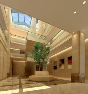 广州办公楼室内装修设计效果图