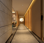 洗浴中心1400平中式风格装修设计案例