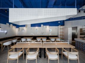 广州北欧风格咖啡馆墙面装修设计效果图