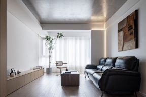 90平米现代住宅客厅简约风格装修效果图