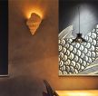 广州特色餐厅创意壁灯设计效果图