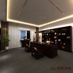 广州星辰包装公司办公室800平米新中式风格装修案例