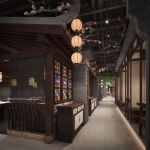 中餐馆1040平中式风格装修设计案例