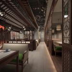 中餐馆1040平中式风格装修设计案例