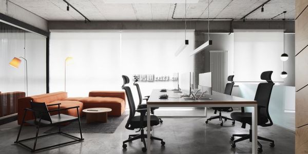 办公室现代风格200㎡设计方案