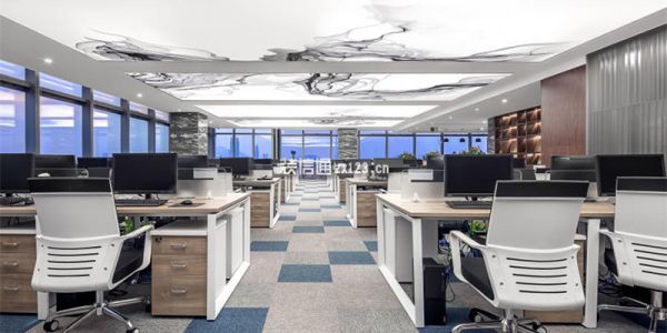 办公空间现代风格2400㎡设计方案