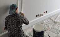 [黄冈品界装饰]墙面乳胶漆施工步骤流程