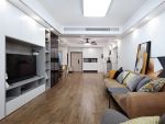 馨雅名庭125㎡三居室现代风格装修案例