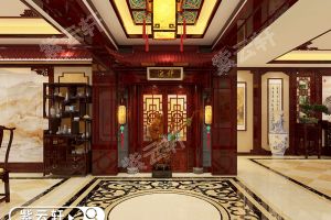 中式宫廷风格别墅装修案例