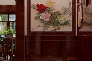 中式豪宅装修符合家居风格的文化韵味
