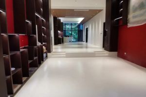 [合肥中政装饰]办公室地面装修可以用地坪漆