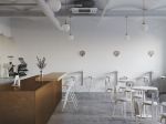 北欧风60平米咖啡厅装修设计案例