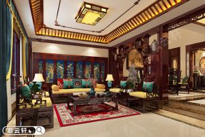 中式别墅室内设计