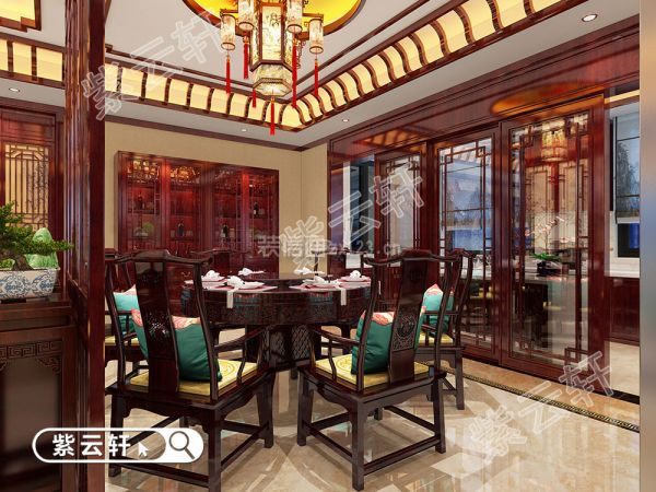 中式风格别墅装修 餐厅