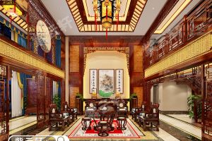 天津中式住宅设计古典风格诠释温文尔雅