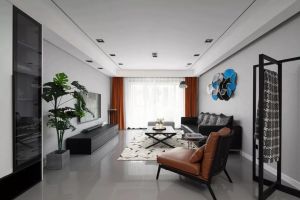[上海龙发装饰]客厅铺木地板好还是瓷砖好?