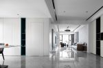 悦美国际138平现代风格三居室装修案例