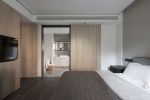 悦美国际124平现代风格三居室装修案例