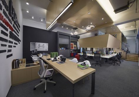 260平米现代办公室装修案例