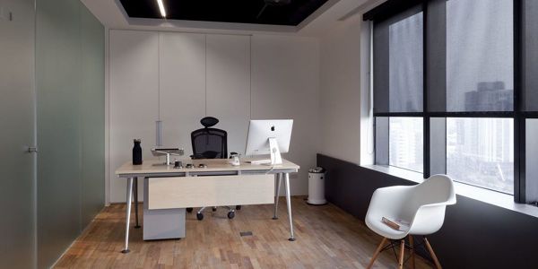 办公室装修简约风格300㎡设计方案