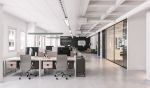 现代风办公室现代风格300平米装修案例