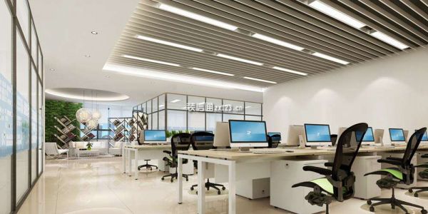 福海办公楼翻新 福永装修公司 新和办公室设计中式风格1500㎡设计方案
