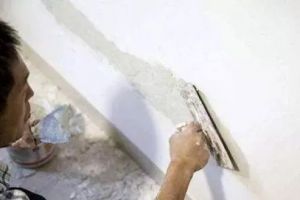 [天津和家装饰]墙面腻子批刮需要注意的事项