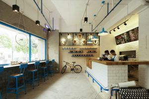 [上海古都装饰]咖啡店如何装修设计更具特色？