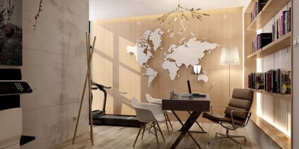 办公室装修北欧风格1430㎡设计方案