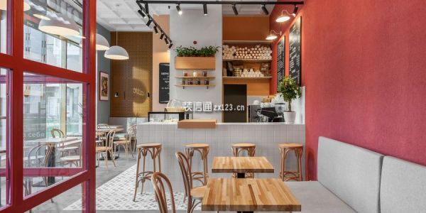 欧式风格85平米咖啡厅欧式风格85㎡设计方案