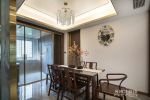 新中国际140平三居室新中式风格装修案例