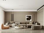 龙湖香缇国际170平现代轻奢风格三居装修案例