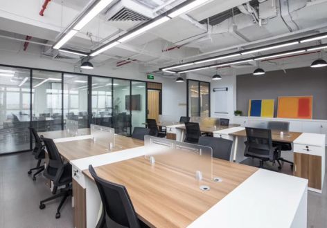 900平办公室现代风格装修案例