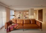 [南京圣都装饰]180平米现代简约住宅，暖色与木质的惬意之选！