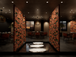 中餐厅1180平新中式风格装修案例