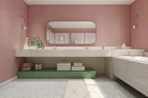 [太原紫苹果装饰]卫生间墙地砖怎么搭配好看又实用?