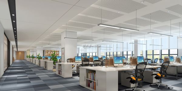办公室现代风格1500㎡设计方案