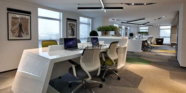 办公室现代风格1500㎡设计方案