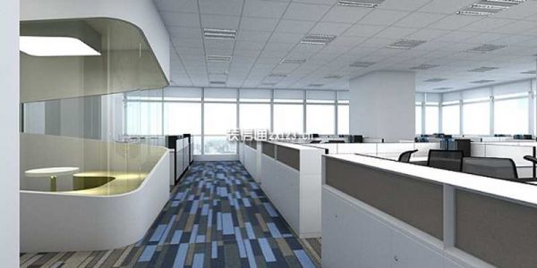办公室1500平米简约风格装修案例现代风格1500㎡设计方案